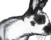 4 cards with bunny for friend, mother, sister, love you (WG124)