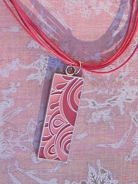 Pink Swirl Pendant