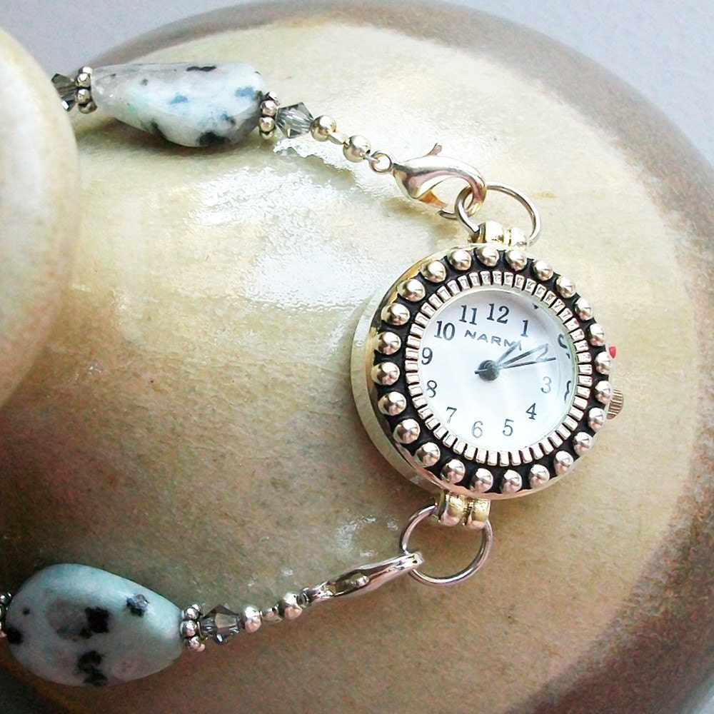 Kiwi Stone Wristwatch fashion jewelry online