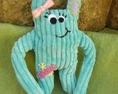 Mini PUPPY LOVE Stuffing Free Plush Monster With Super Long Arms and SQUEAKER