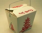 Chinese Food Take Out Containers Lot of 5 Small Box