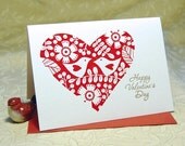 Sweet Love Birds Valentine Card