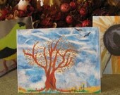 Nestle and Soar Studio's Bonnie's Blue Sky Note Card