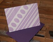 lavender letterpress cards- Lily Pearl