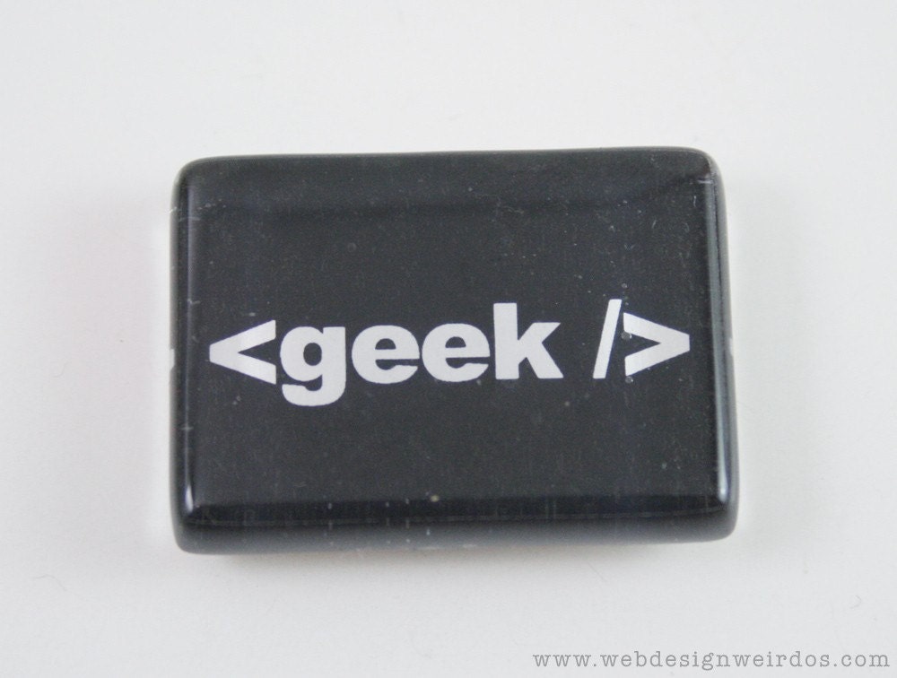 Geek Code Magnet. Self-Ending Geek XHTML Tag.