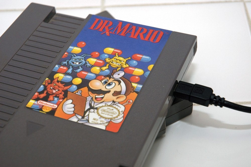 Reserved for Jumila - NES Hard Drive - Dr. Mario - 500GB