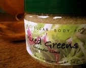 Organic Mixed Greens Sugar Scrub for Men