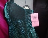 Black Wiggle Dress with Leopard Print - "The Starlet"