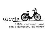 SELF INKING Stamp - Olivia - Save The Date