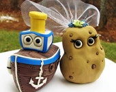DEPOSIT for Nickname custom wedding cake topper