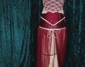 Wild Gypsy Rose, Corset & Skirt Set