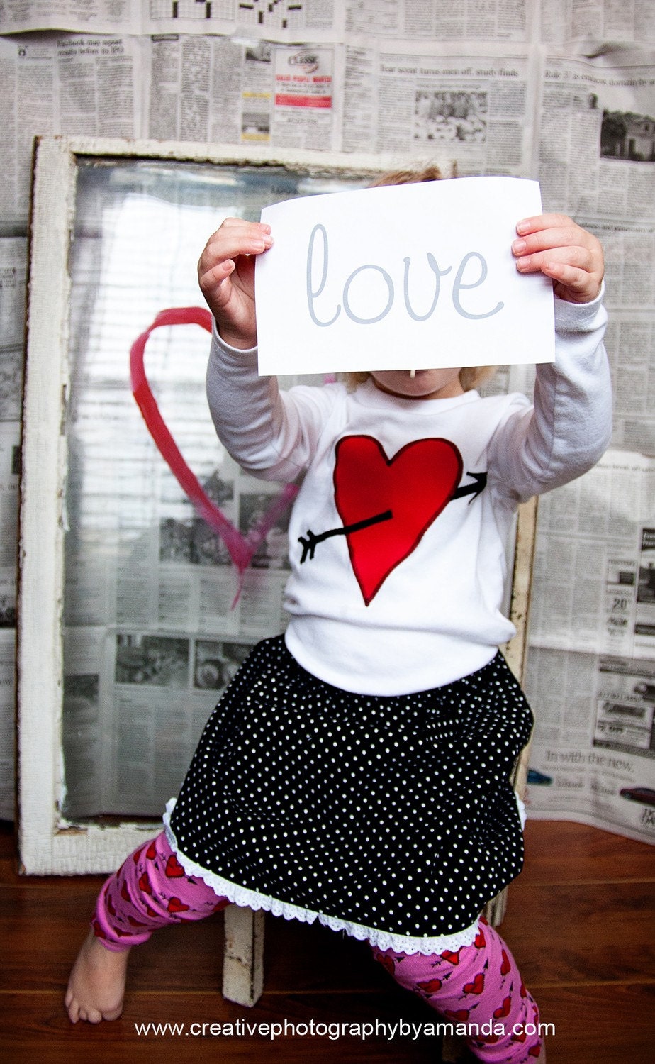 BE Mine--3 piece Valentine's day COMBO--availale in sizes 6mo through girls 9
