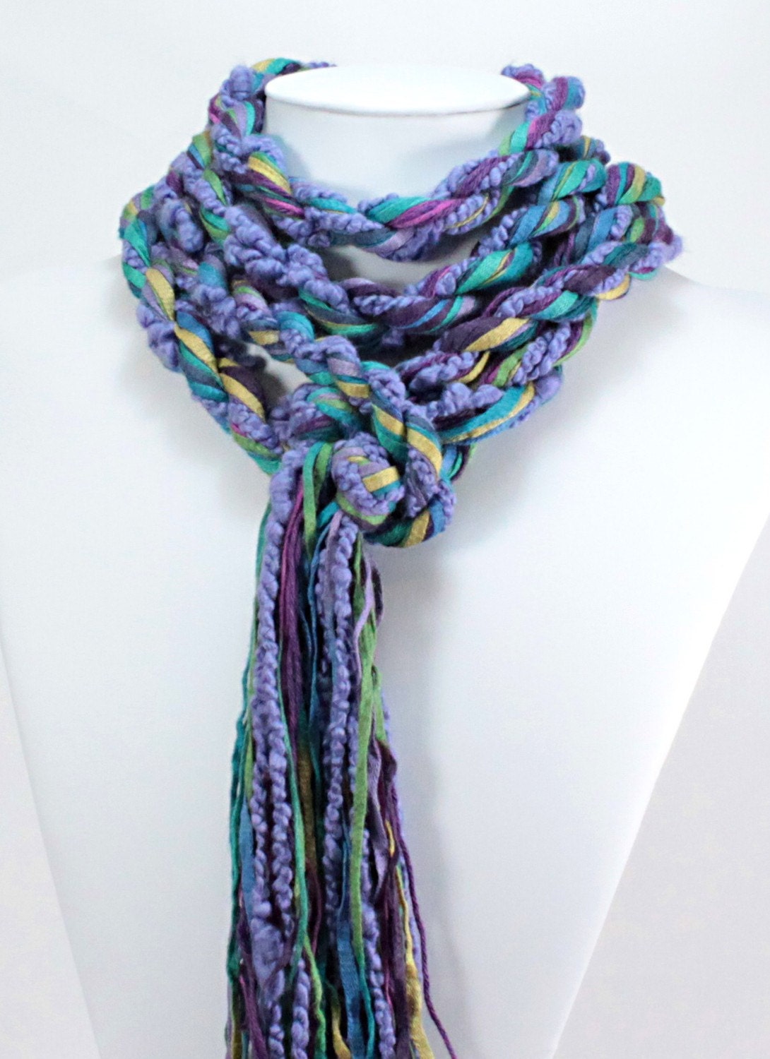 EcoCessory Skinny Scarf - Vineyard - Vegan, Eco Friendly