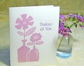 Thinking of You Letterpress Card
