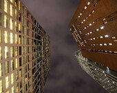 Night Skyscrapers - 8 x 12