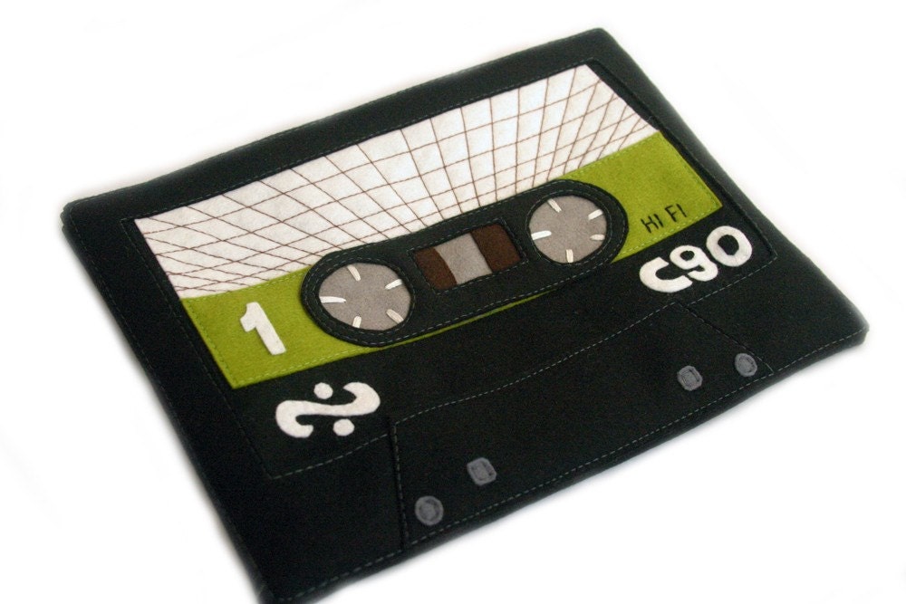 Large Cassette Tape Pouch