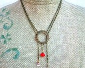 My Funny Valentine-  Bolo style necklace