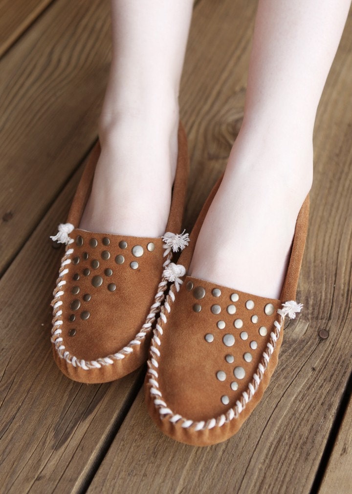 Sand Stud Moccasins