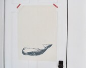 TEA TOWEL - whale