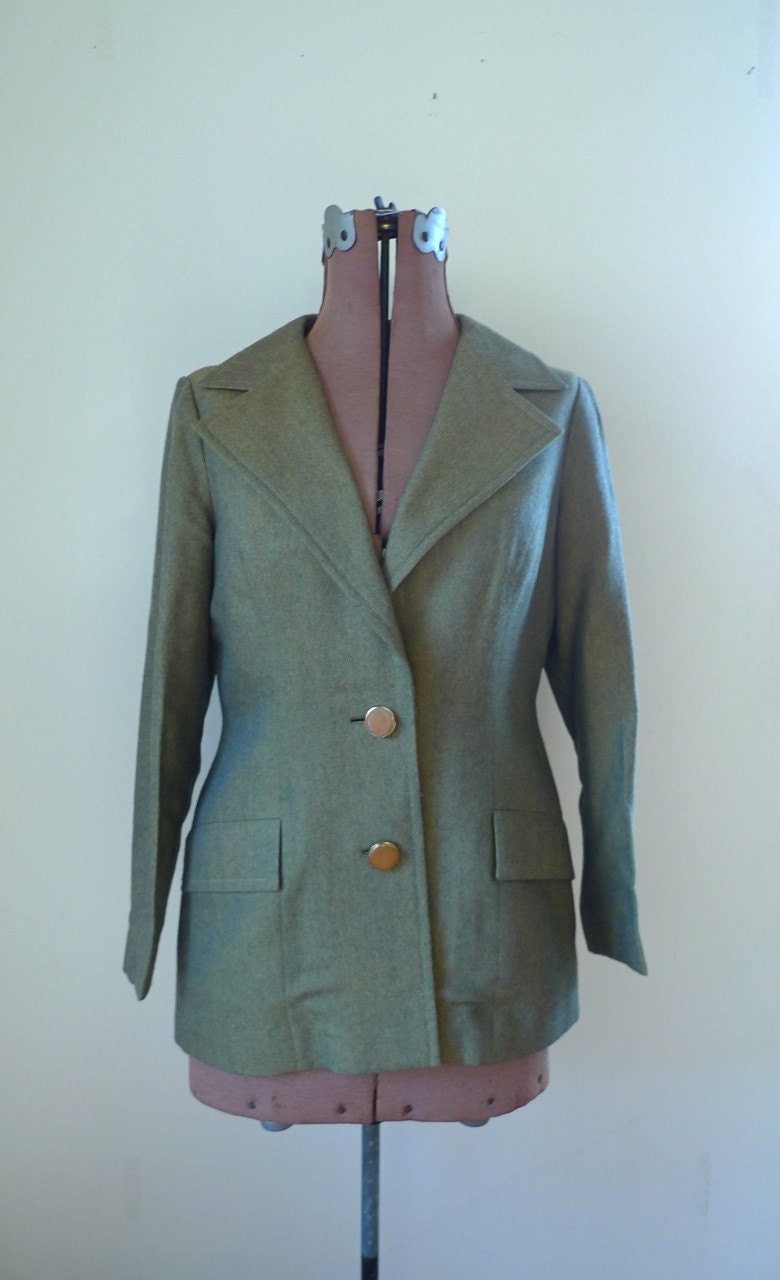 Olive Green Blazer
