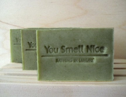 Good Luck and Get Lucky Cold Process Soap Bar for men - vegan and a cool gift for men for Valentine's Day