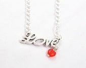 Love Necklace in Silver