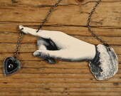 Heart on a String Necklace