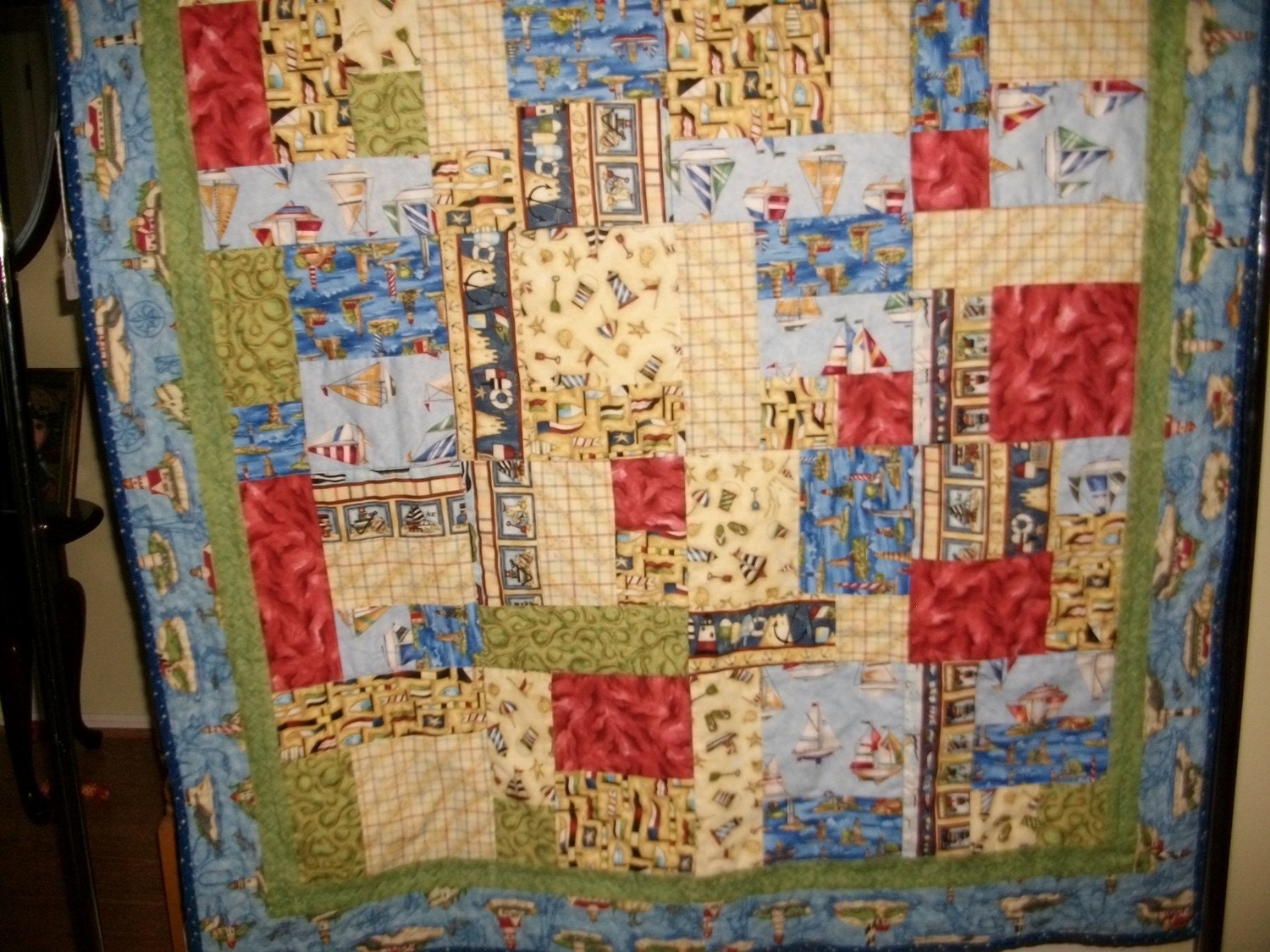 Quilt,Nautical,Lap size