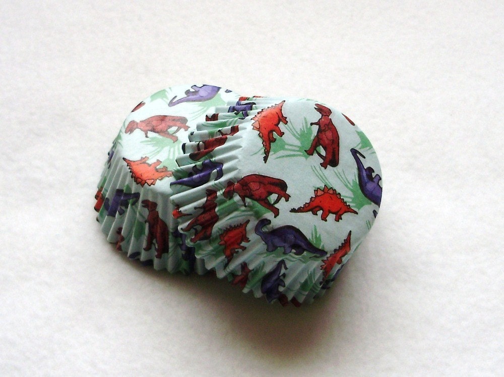 Dinosaur Baking Cups (50)