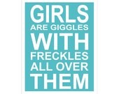 GIRL QUOTE 11x14 inch print by Finny and Zook