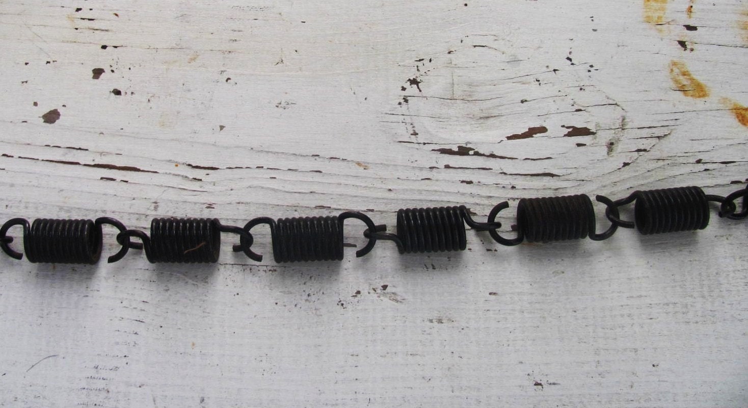 old metal springs instant collection, assemblage, collage, altered art supply