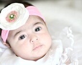 Popsicle Baby- Swirly Sherbet Headband Flower