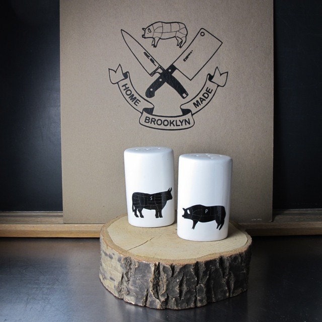 BBQ Fun Salt and Pepper Shakers