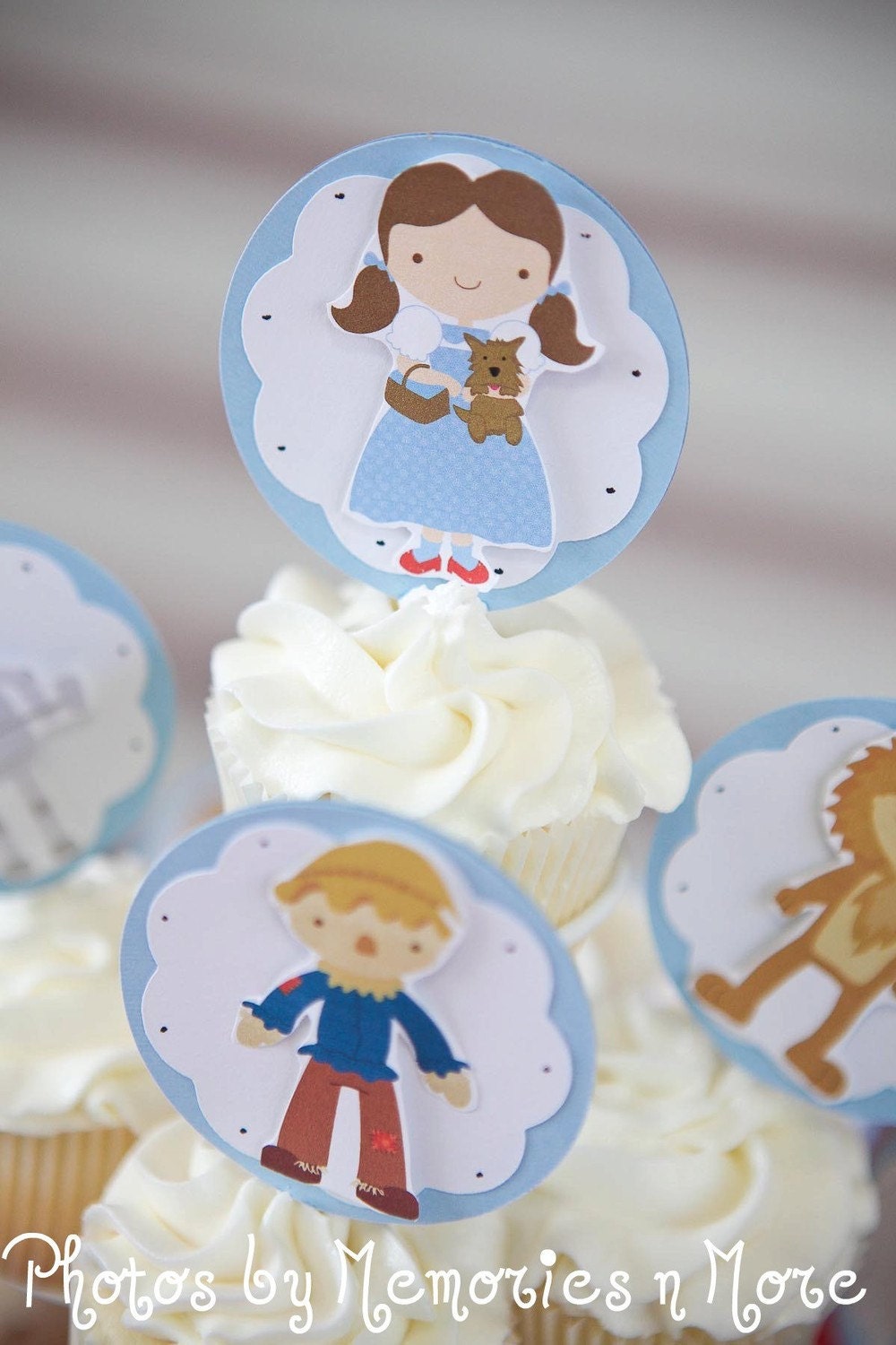 Off To See The Wizard Themed Cupcake Toppers (set of 12) Il_170x135