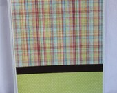 Dotty Plaid Prayer Journal