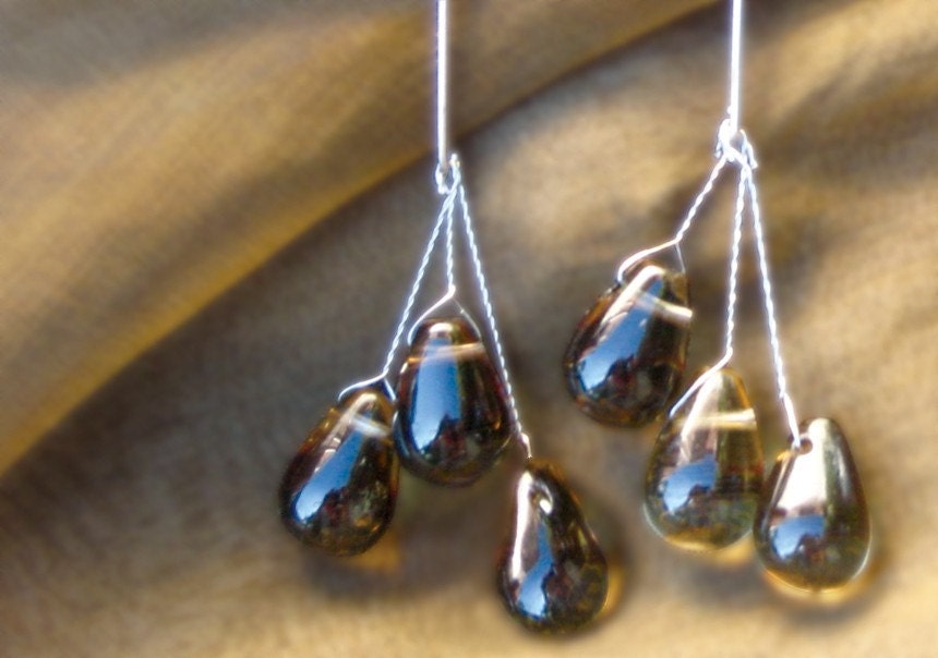 FREE SHIPPING - Rain Droplets earrings