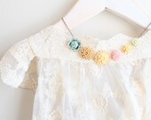 Dusty Rose Floral Necklace
