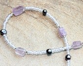 Amethyst Anklet