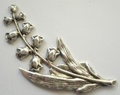 1 pcs Stamping Silver Plated Flowers Flower Floral Bridal Bride
