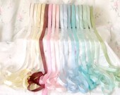20 Yards Vintage Seam Binding, You Pick the Color Cotton Candy, Baby Pink, Baby Blue, Paradise Aqua, Ocean, Mint Green, Seafoam ECS