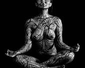 Goddess 8"x10" giclee art print Lotus