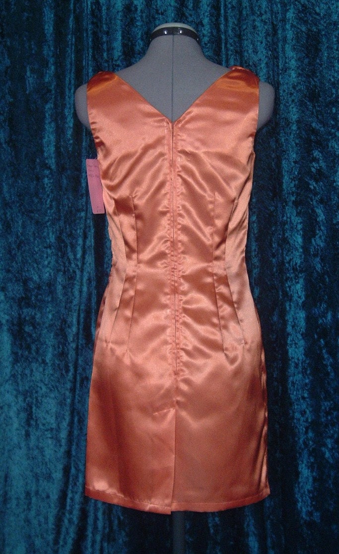 1950's Satin Retro Reproduction Dress