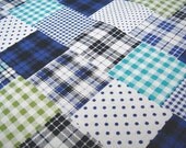 Check Design Patchwork Blue Combo -- EK-QS38123B