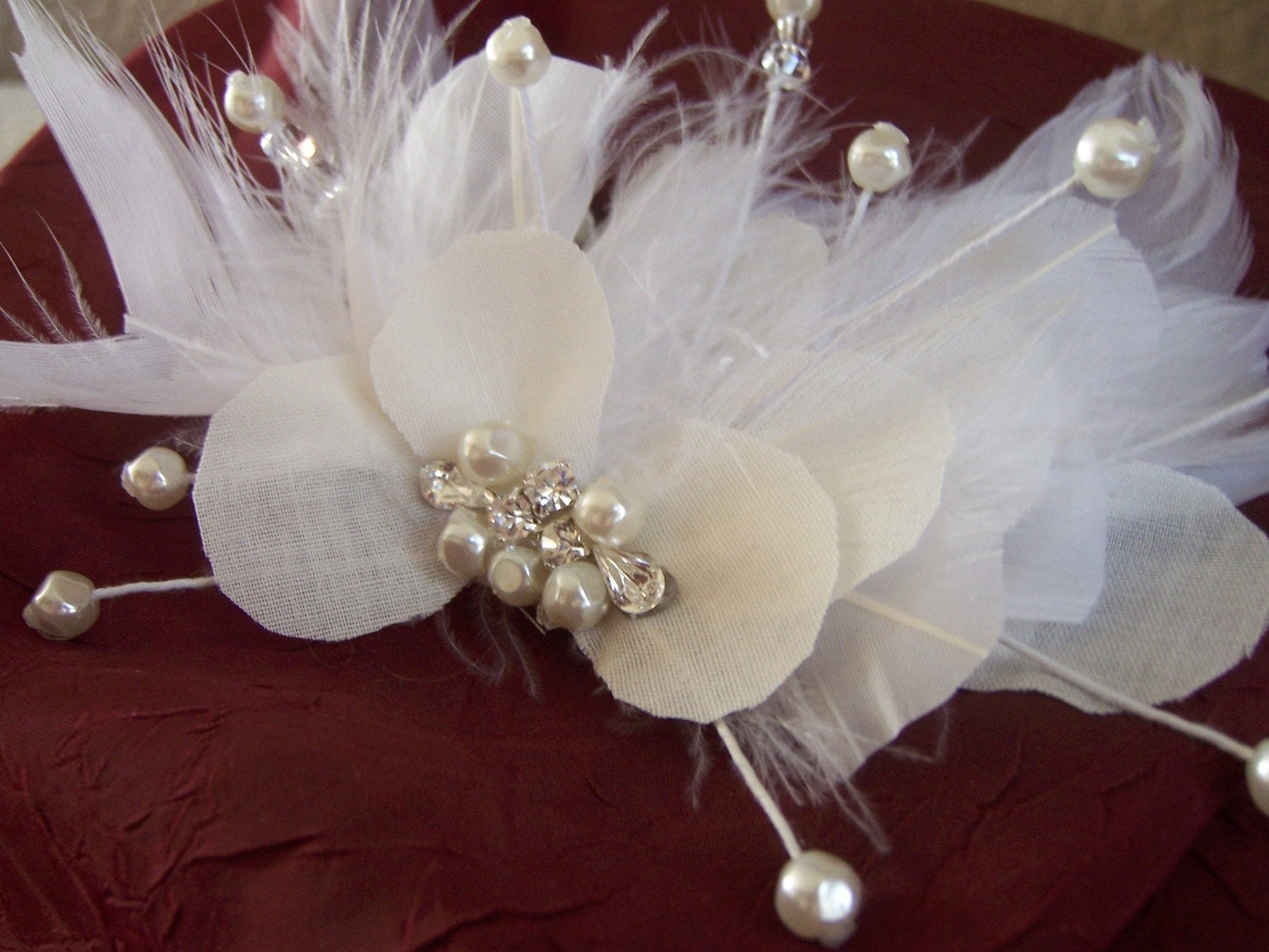 Petals and Feathers Spray