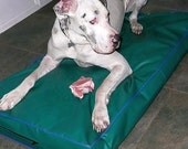 Dog Bed, 14 Colors, Waterproof Pet Bed, Zipper Cushion Cover With Piping,  Fits Baby Crib Mattress, Workmanship Warranty.