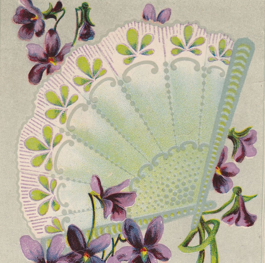 Antique Best Wishes Unused Postcard Early 1900's (fpc229)