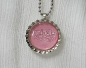 Bottlecap Necklace - Middle Sister