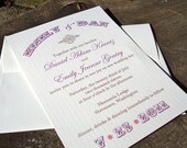 Rustic Elegance Wedding Invitation (Sample)