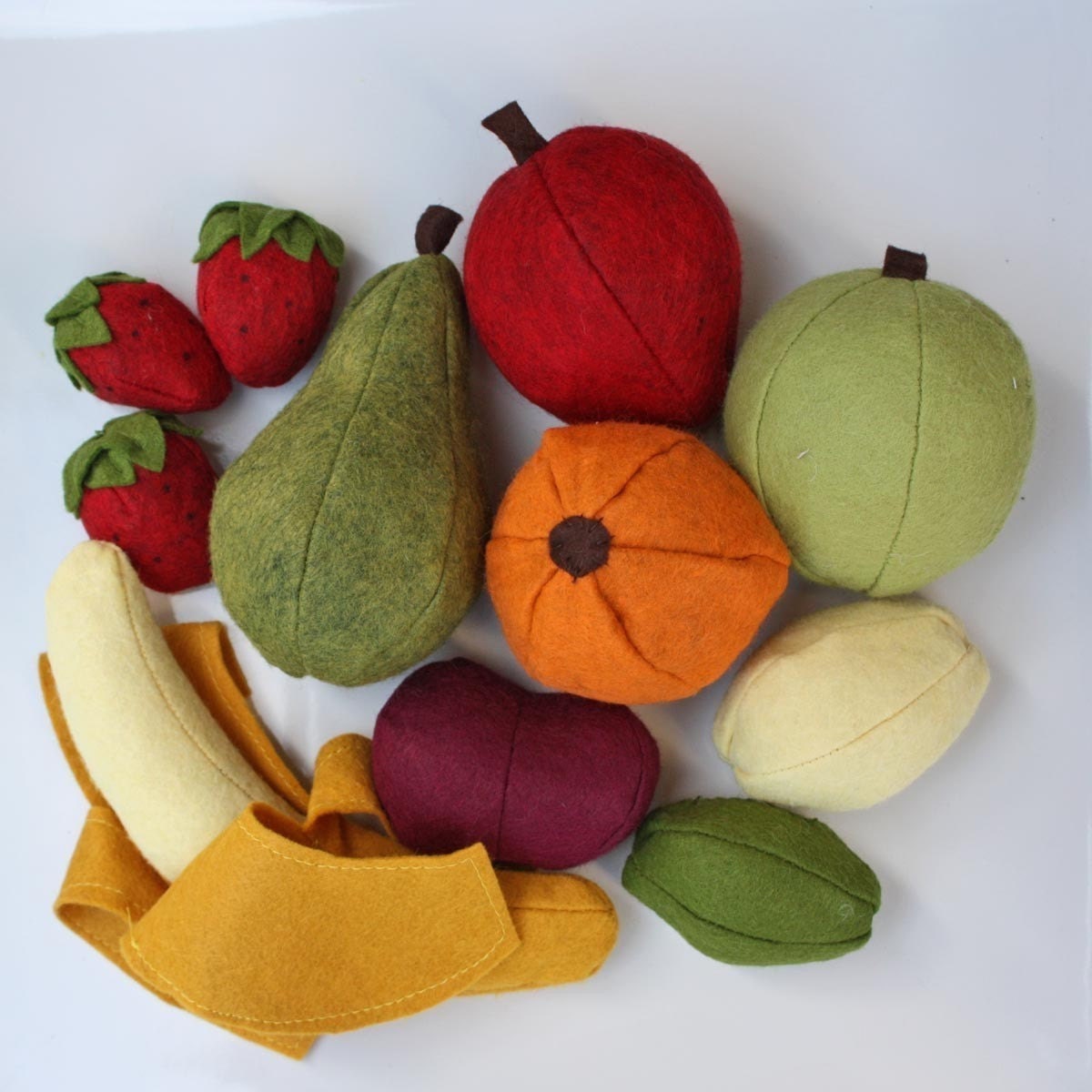 Limited Edition Felt Fruit Set