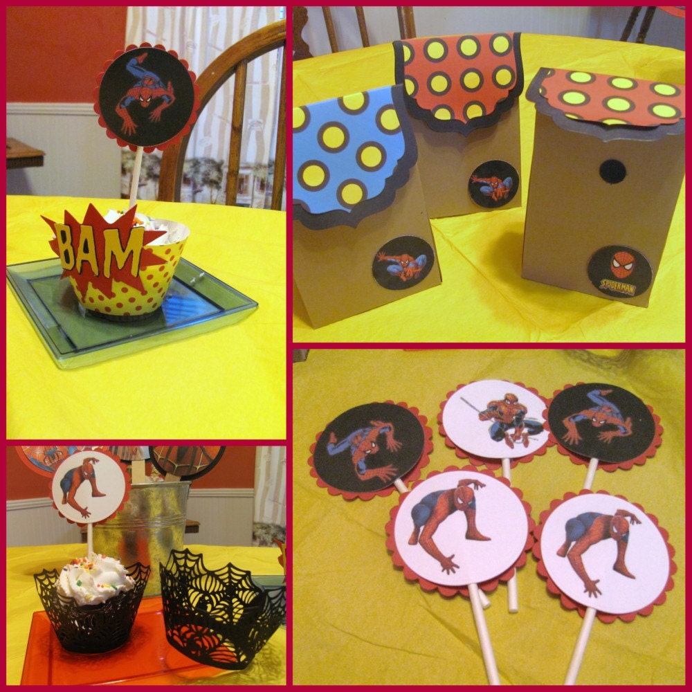 Ultimate Spiderman Birthday Package